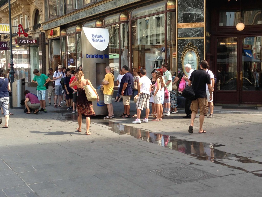 Water at Vienna Graben