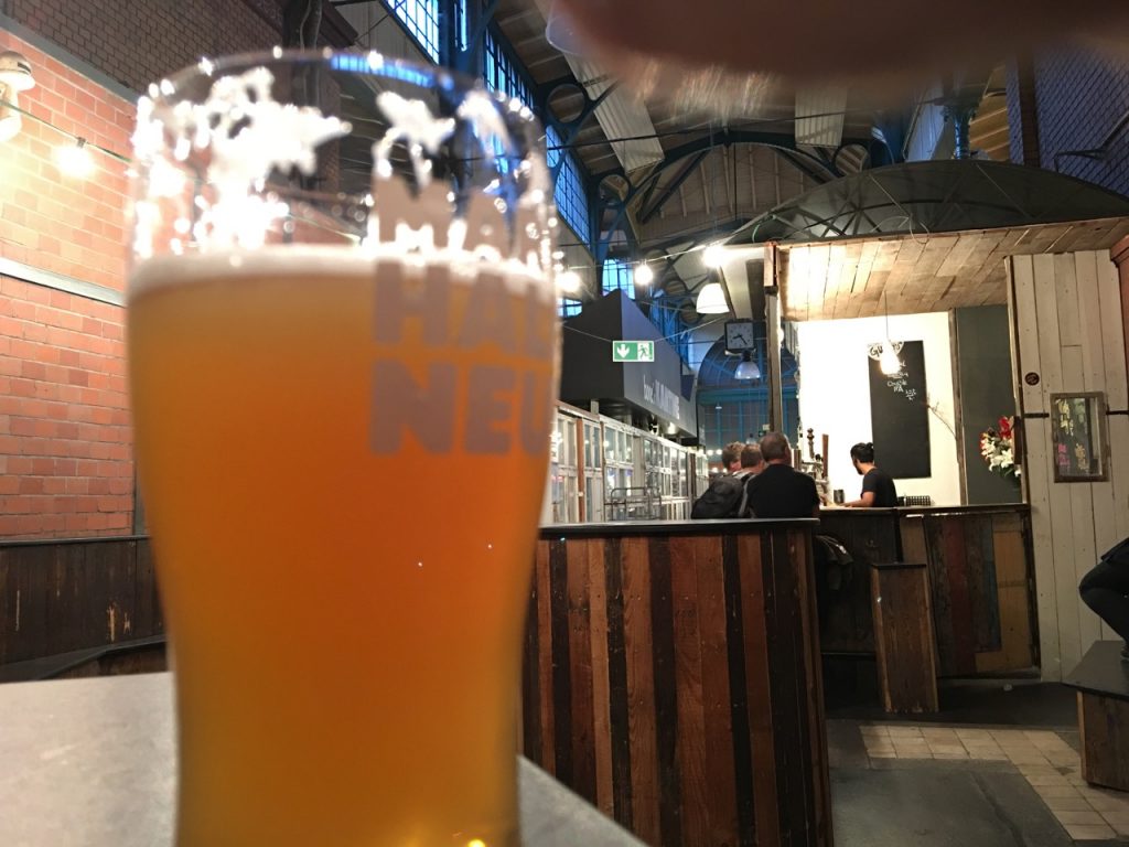 Photo of a glass of beer at Heiden Peters at Markthalle Neun