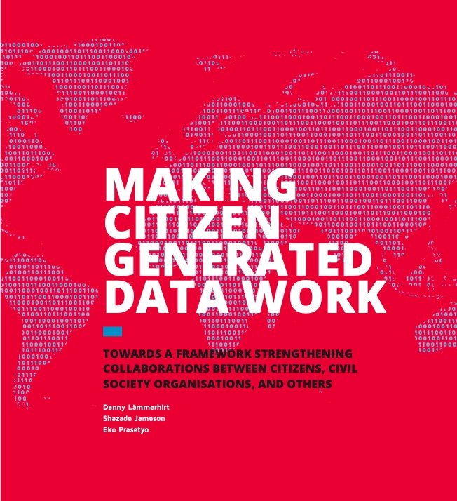 Cover of report Making Citizen Generated Data Work (2017)).
